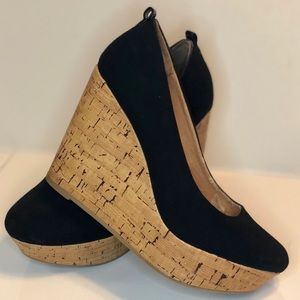 Report “Lucy” Cork Wedges